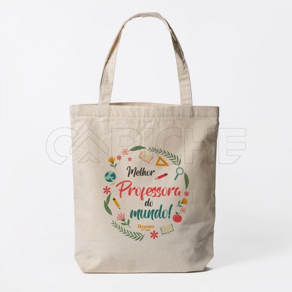 Saco Tote Bag Melhor  do mundo