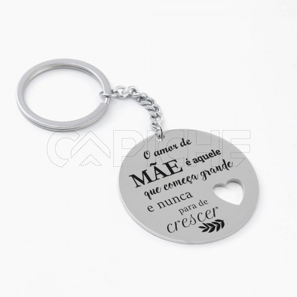 Porta chaves Amor de Mãe