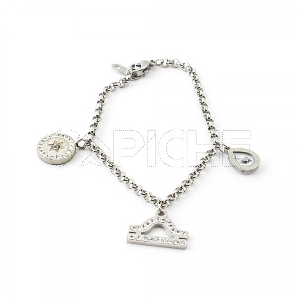Pulseira em aço Signo Balança