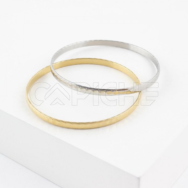 Pulseiras em aço Bicolor