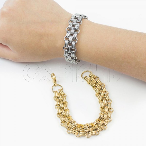 Pulseira em aço Emotion