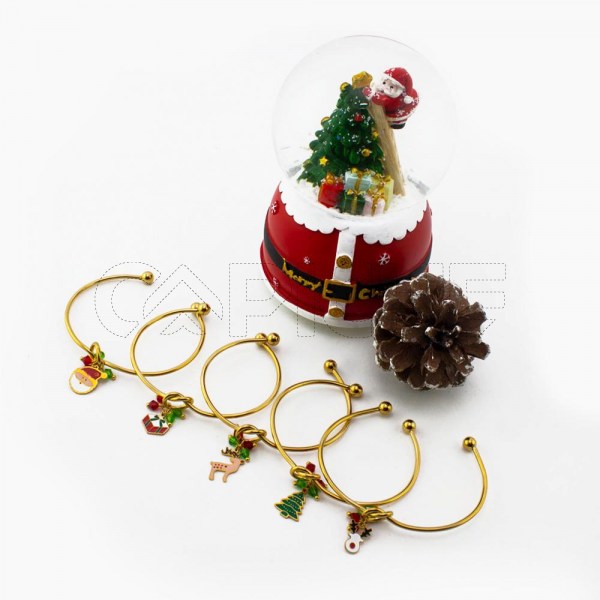 Pulseira em aço Natalina