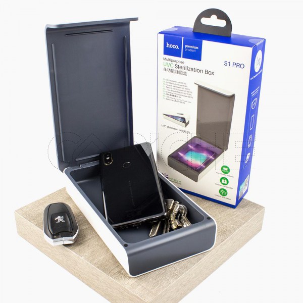 Esterilizador ultravioleta Hoco S1 Pro | Branco