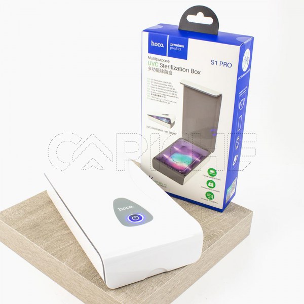 Esterilizador ultravioleta Hoco S1 Pro | Branco