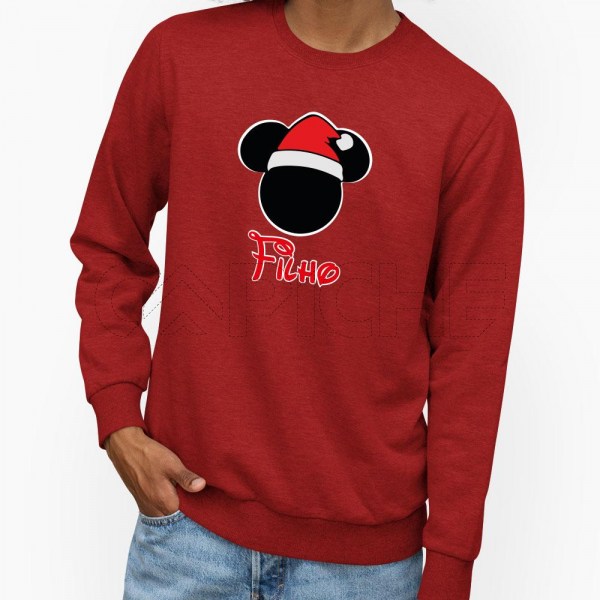 Sweater sem Capuz Minie Micky Personalizável