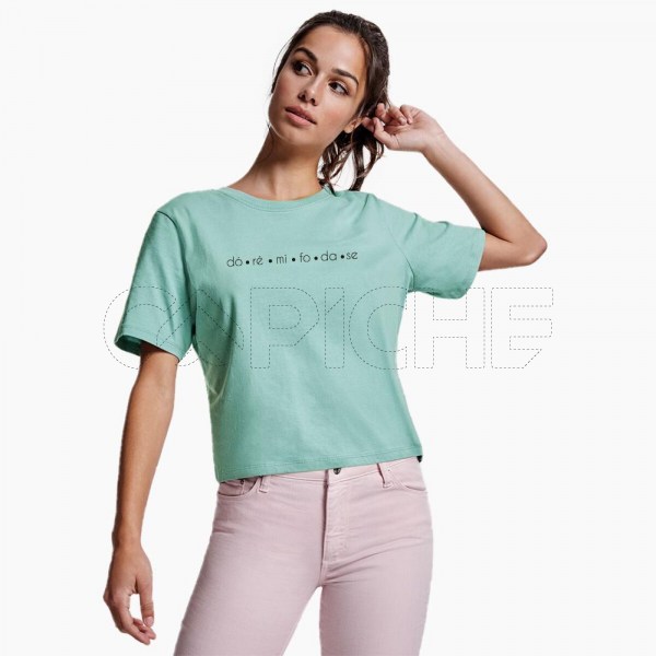 T-shirt Cropped Dó / Ré / Mi