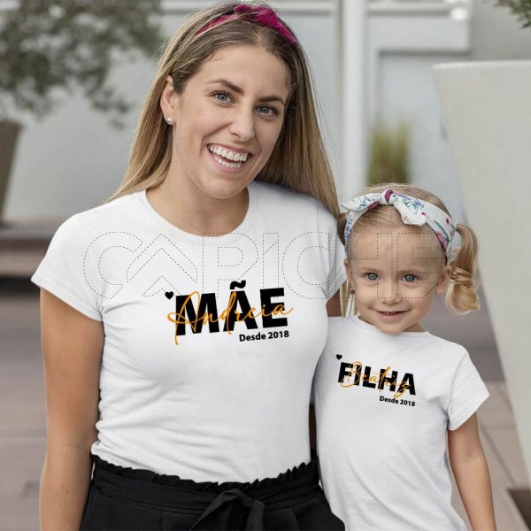 T-shirt Mãe Desde...