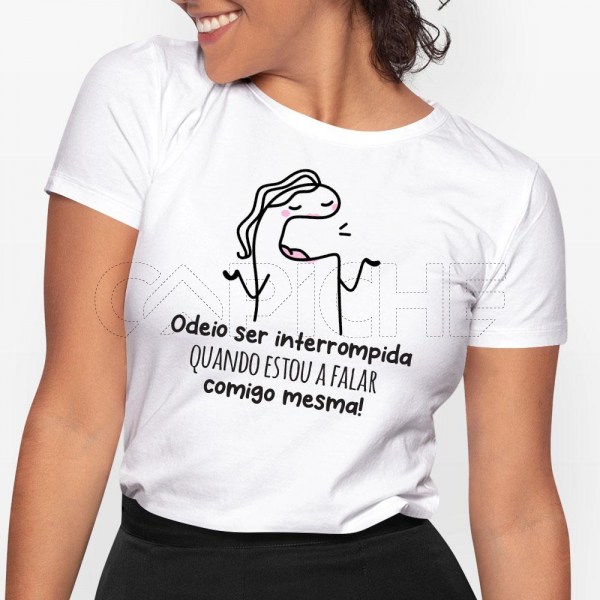 T-Shirt Falar comigo mesma Flork