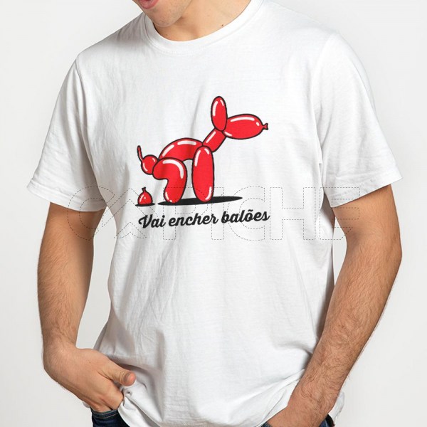 T-Shirt Vai encher balões