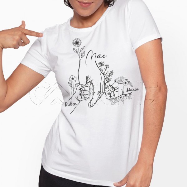 T-Shirt Mãe e filhos