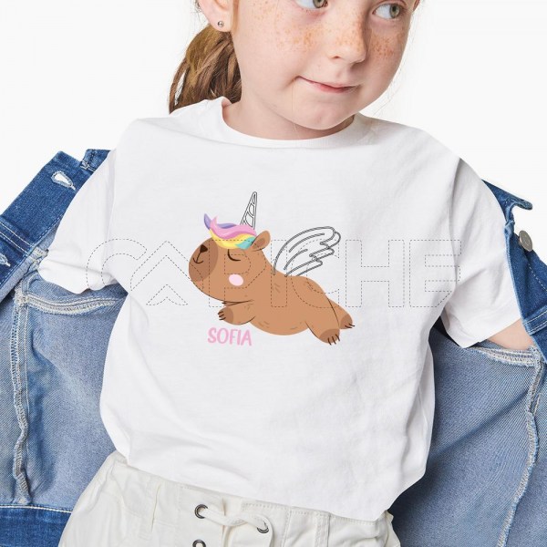 T-Shirt Capivara Unicórnio