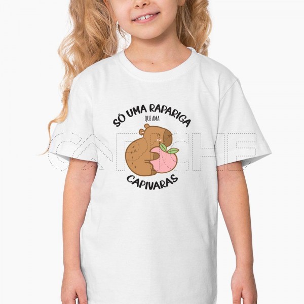 T-Shirt Amo Capivaras