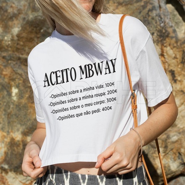 T-Shirt Aceito MBWay