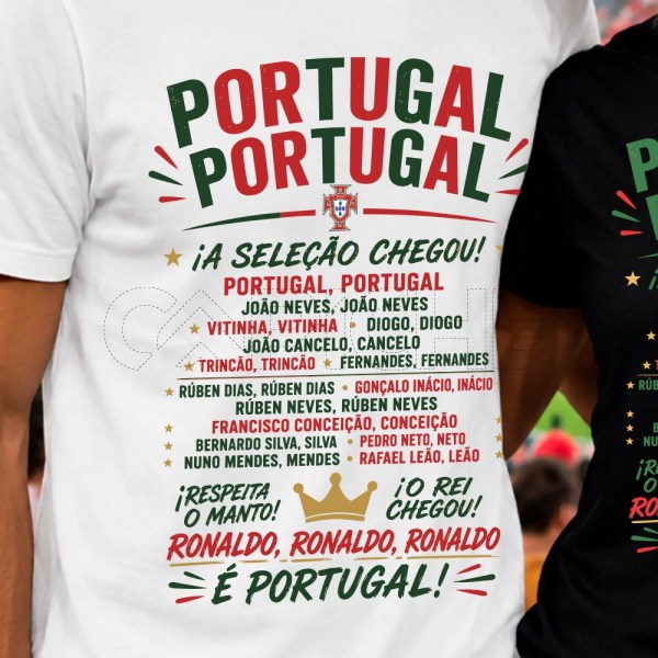 T-Shirt Portugal Mundial