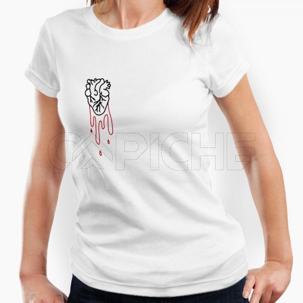 Tshirt Senhora Coração Ferido