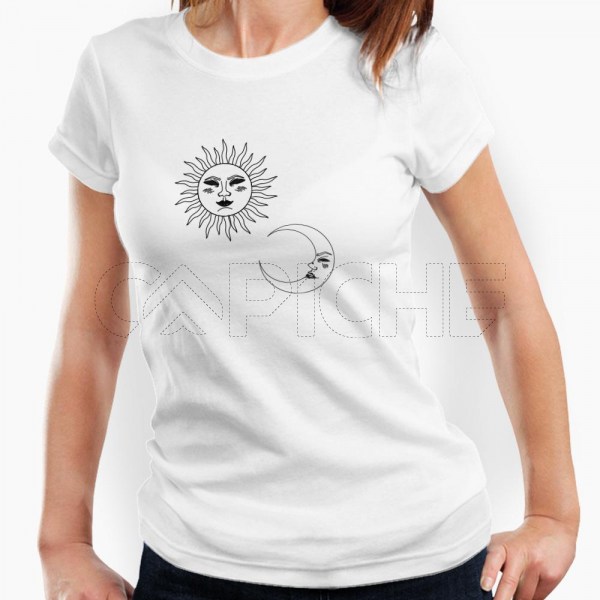 Tshirt Senhora Sol Lua