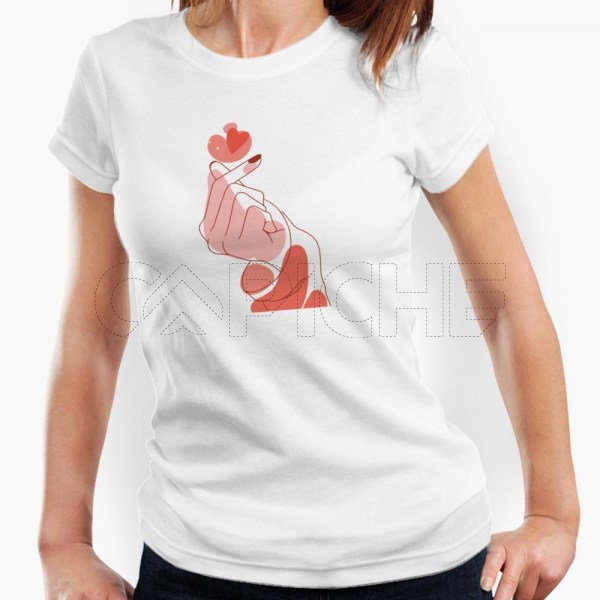 Tshirt Senhora Korean Love