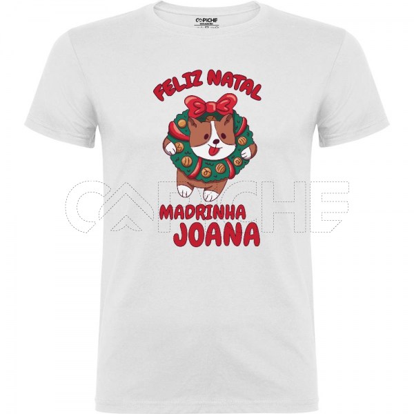Sweater sem Capuz Feliz Natal Corgi