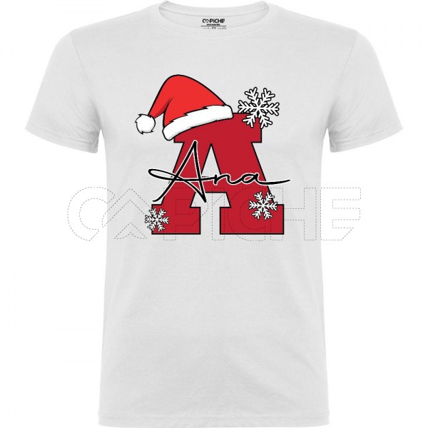 T-Shirt Inicial Natal