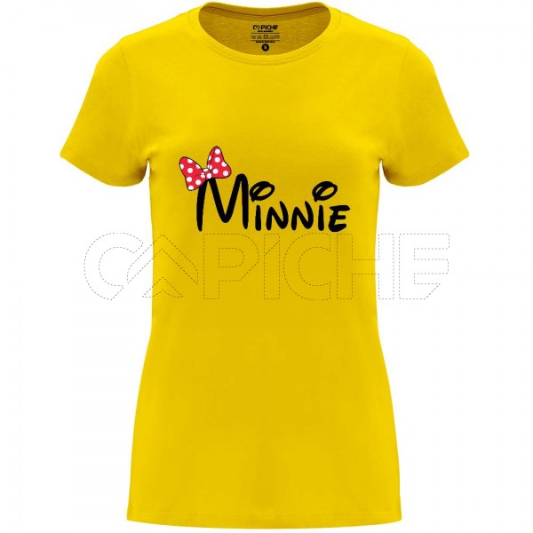 T-Shirt Mãe e Filha Minnie