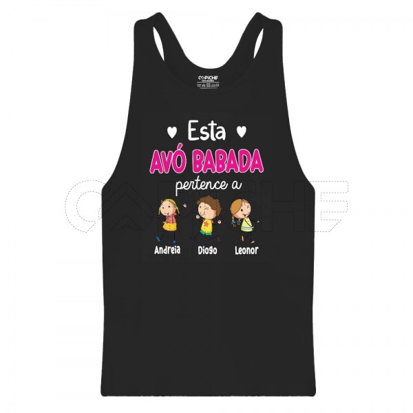 Tshirt Senhora Avó Babada