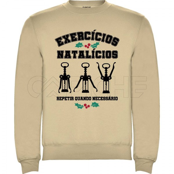Sweater com Capuz Exercícios Natalícios