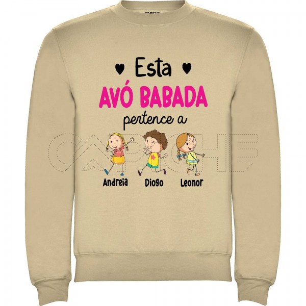 Tshirt Senhora Avó Babada