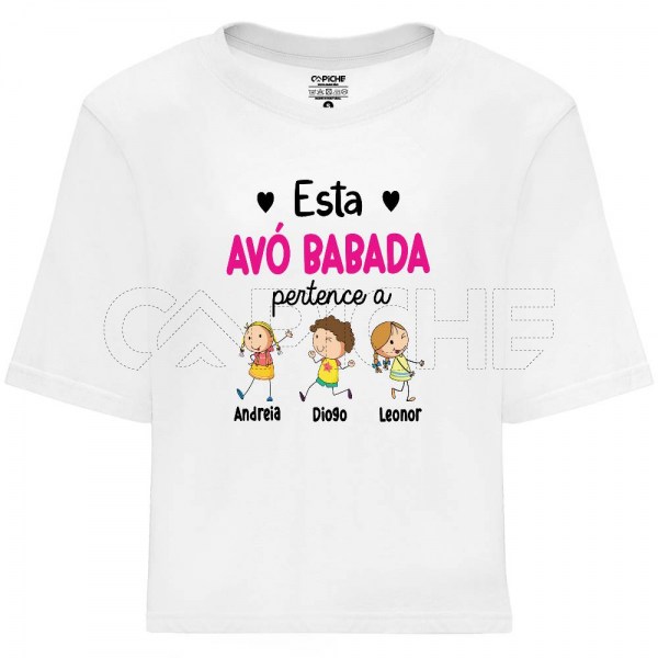 Tshirt Senhora Avó Babada