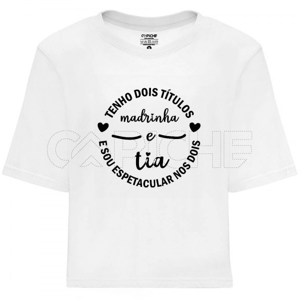 T-Shirt Madrinha e Tia