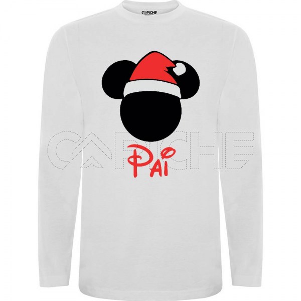 Tshirt Unisex Manga Comprida Minie MickyPersonalizável