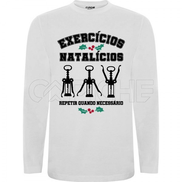 Sweater com Capuz Exercícios Natalícios