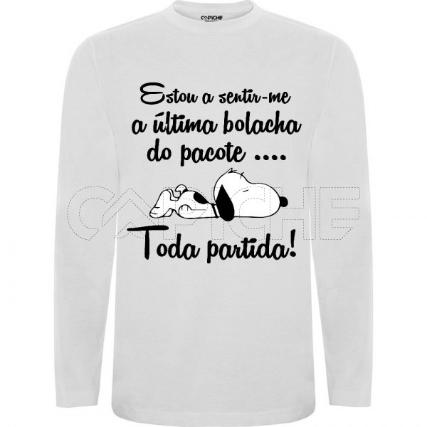 Tshirt Senhora Última Bolacha do Pacote