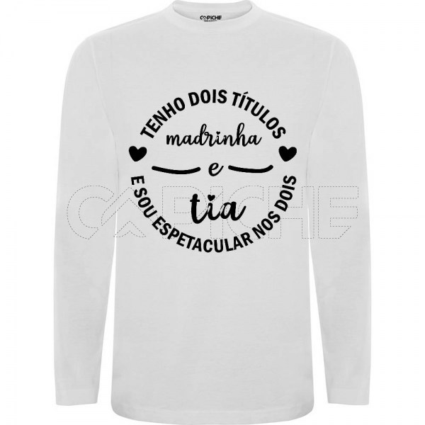 T-Shirt Madrinha e Tia