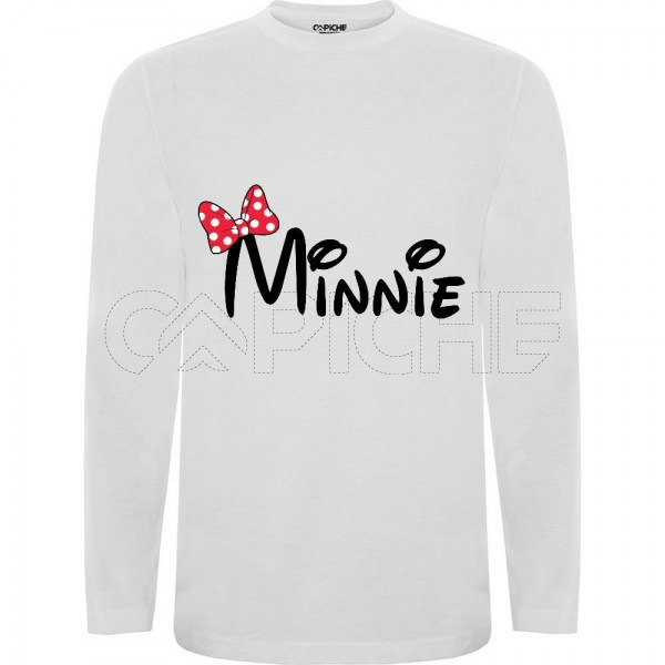 T-Shirt Mãe e Filha Minnie