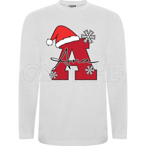 T-Shirt Inicial Natal