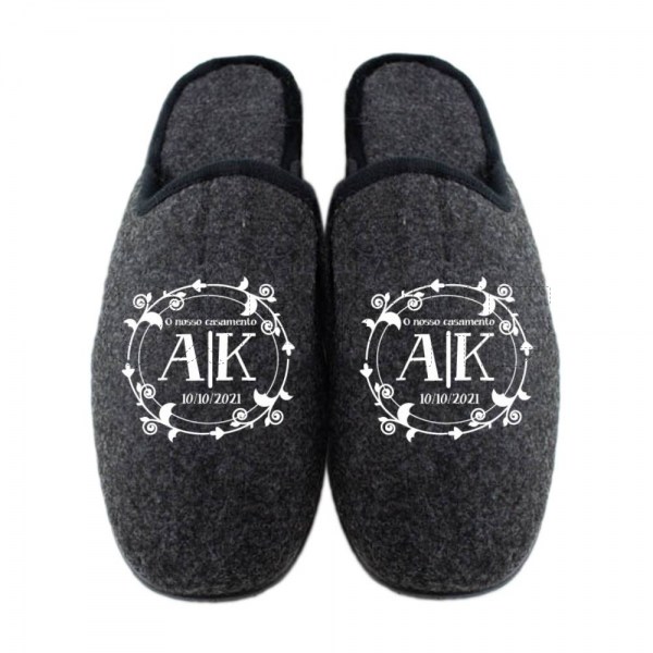 Chinelo Personalizado Casamento