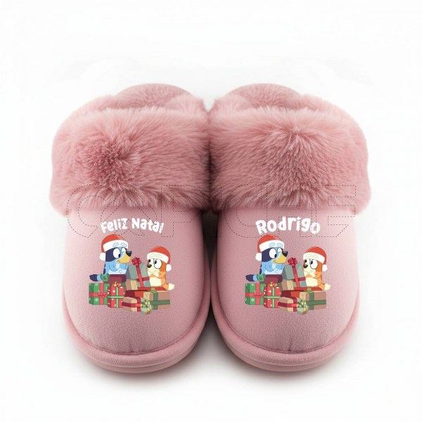 Chinelo Personalizado Bluey