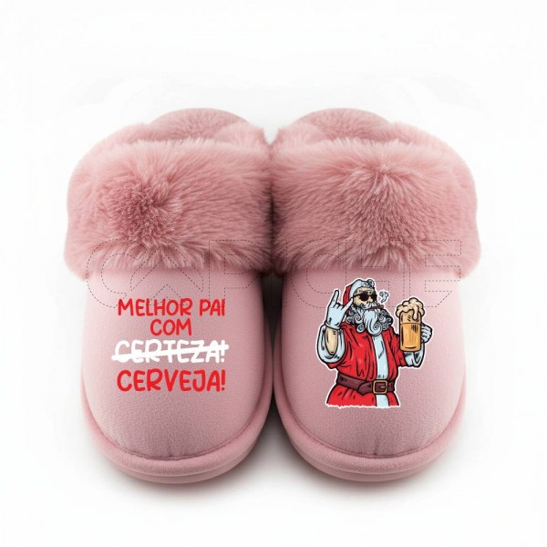 Chinelo Personalizado Melhor com cerveja