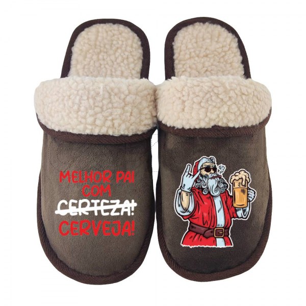 Chinelo Personalizado Melhor com cerveja