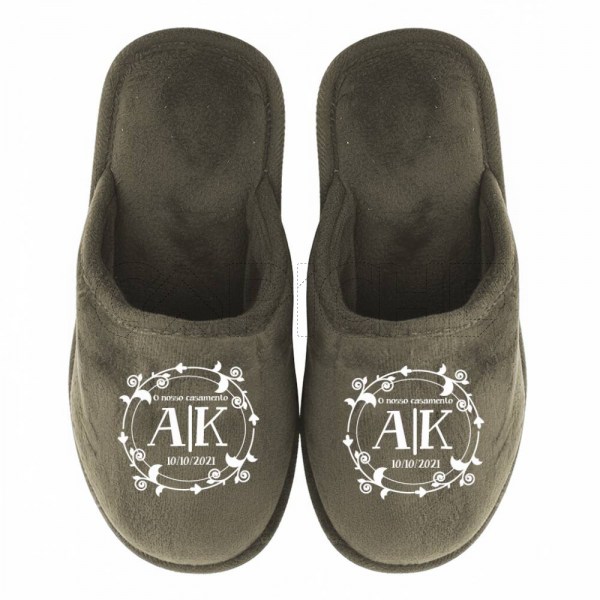 Chinelo Personalizado Casamento