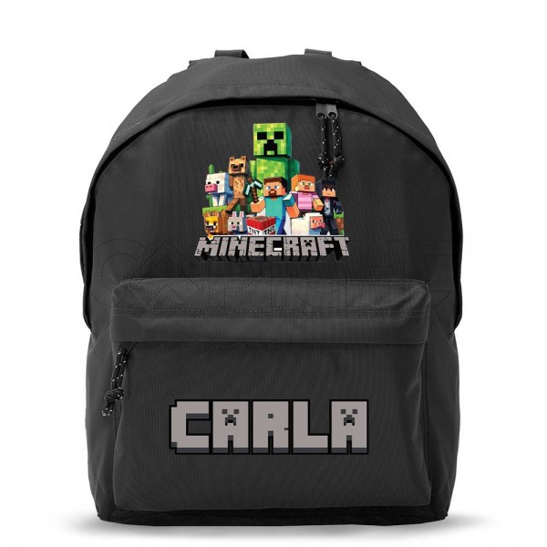 Mochila escolar Minecraft