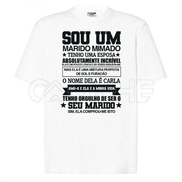 T-Shirt Marido Mimado