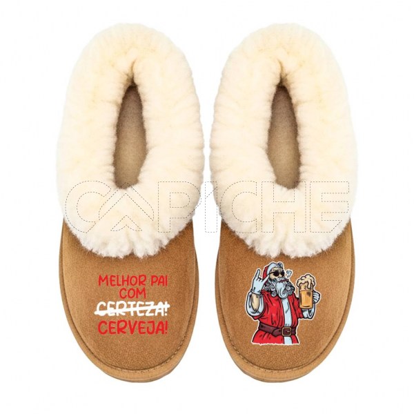 Chinelo Personalizado Melhor com cerveja