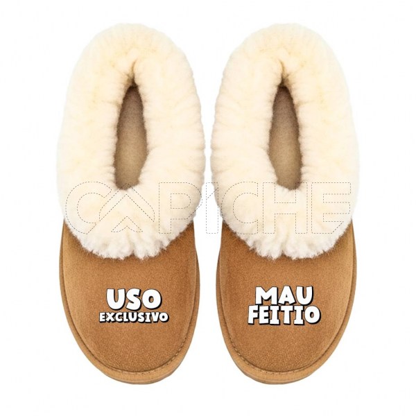 Chinelo Personalizado Mau Feitio