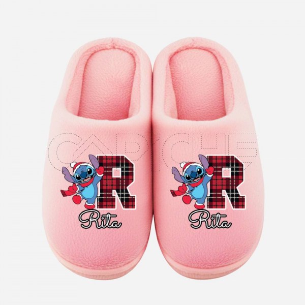 Chinelo Personalizado Stitch Natal
