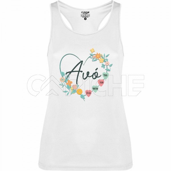 T-Shirt Coração Avó e Netos