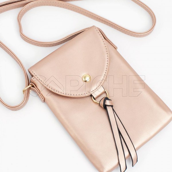 Bolsa da telemóvel Franja Pink