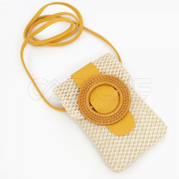 Bolsa para telemóvel Circle Yellow