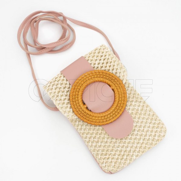 Bolsa para telemóvel Circle pink