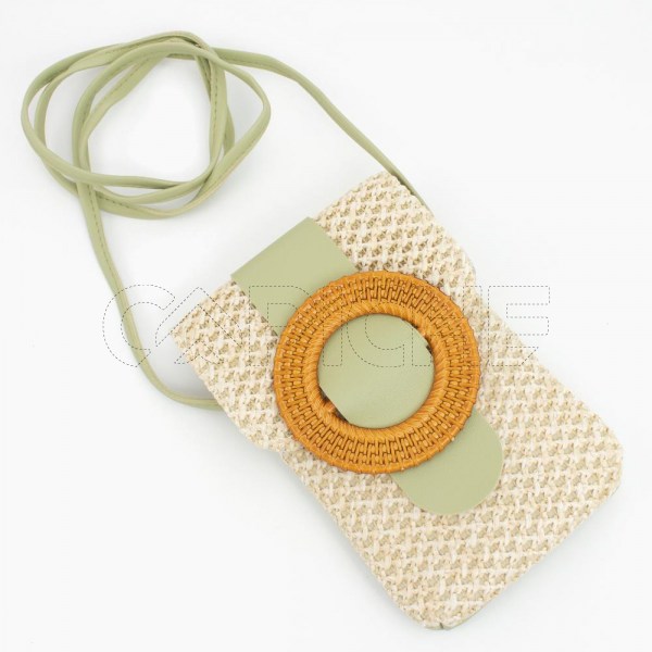 Bolsa para telemóvel Circle Green